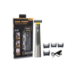 ماكينة Micro Trimmer لتشذيب شعر الجسم متعددة الاستخدامات قابلة لإعادة الشحن